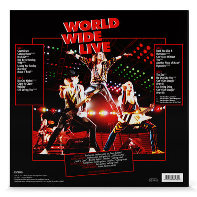Scorpions - World Wide Live - Merch Bundle