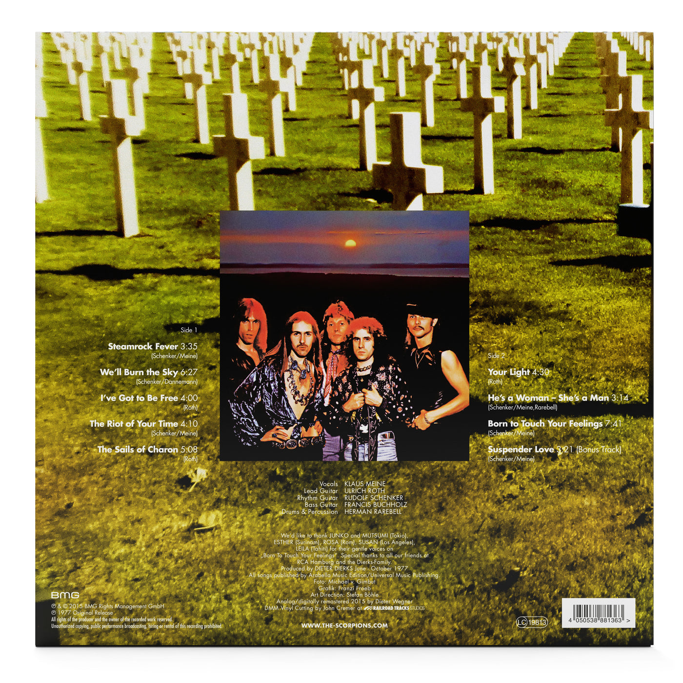 Scorpions - Taken by Force - Merch Bundle | Neutral-Image
