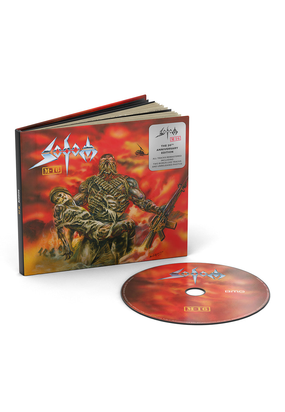 Sodom - M-16 (20th Anniversary Edition) - Mediabook CD