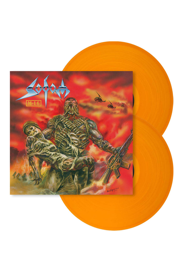 欧2LP Sodom M-16 (Orange Vinyl) 538698450ORANGE BMG 未開封 /00520 Sodom - M-16 (20th Anniversary Edition) Orange - Coloured 2