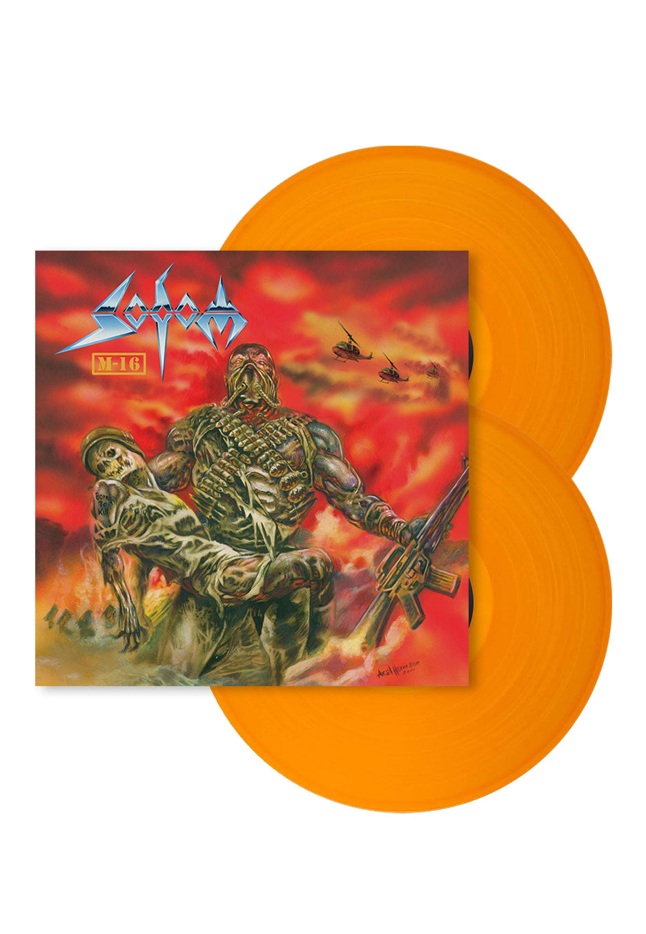 Sodom - M-16 (20th Anniversary Edition) Orange - Colored 2 Vinyl