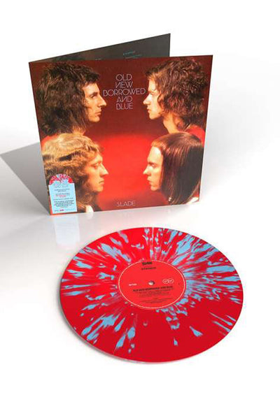 Slade - Old New Borrowed And Blue Ltd. Red/Blue - Splattered Vinyl