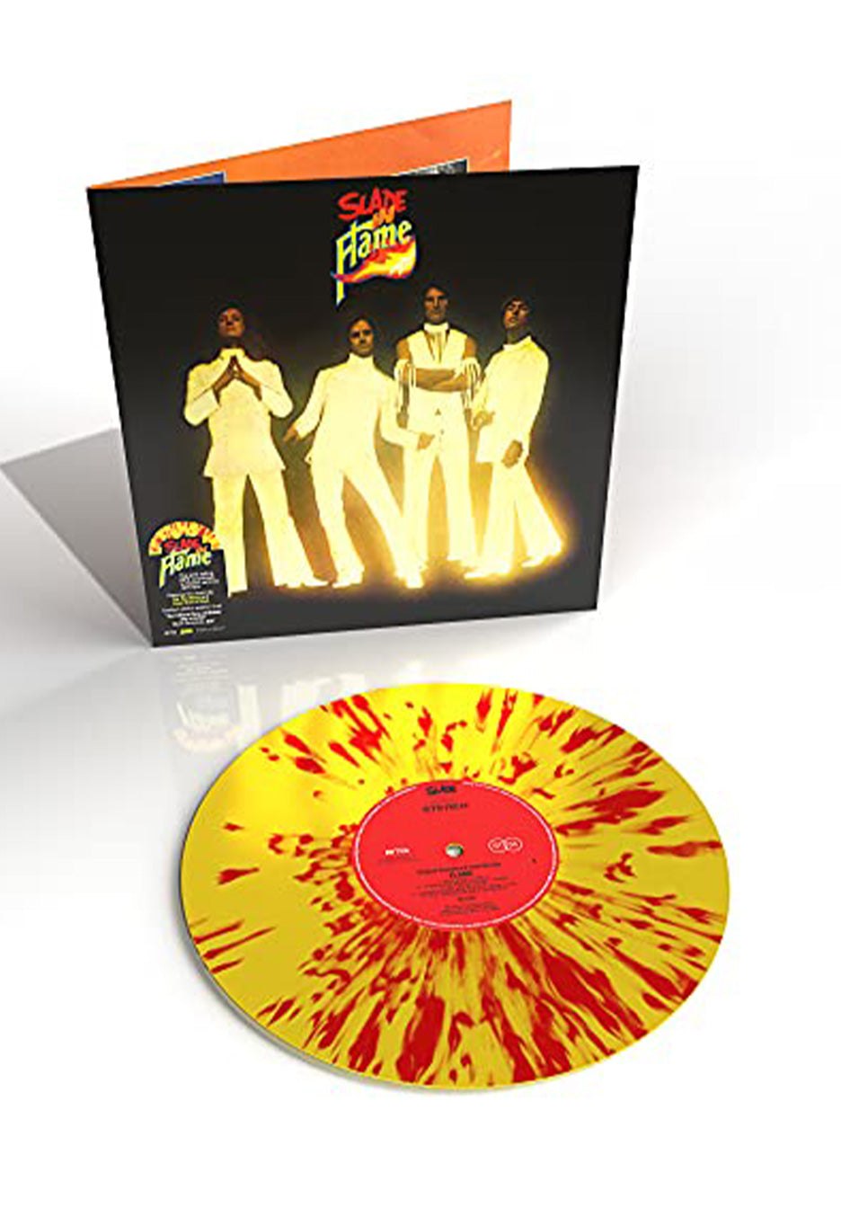 Slade - Slade In Flame Ltd. Yellow/Red - Splattered Vinyl