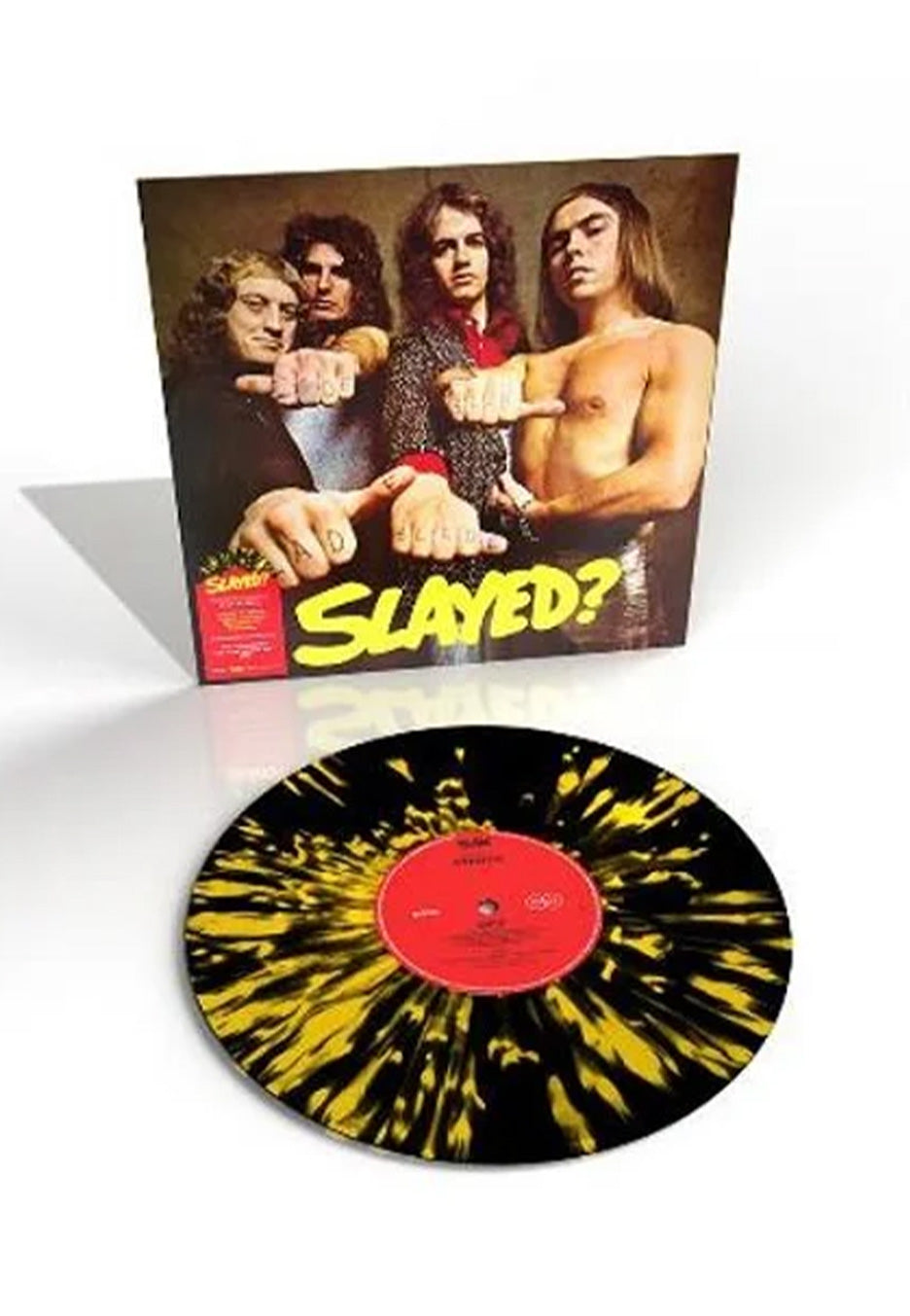 Slade - Slayed? Ltd. Black/Yellow - Splattered Vinyl