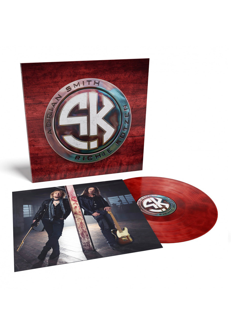 Adrian Smith & Richie Kotzen - Smith / Kotzen Ltd. Red/Black Smoke - Colored Vinyl