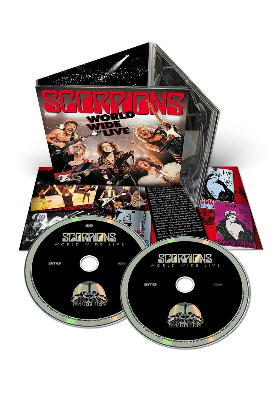 Scorpions - World Wide Live (50th Anniversary Deluxe Edition) - Digipak CD + DVD