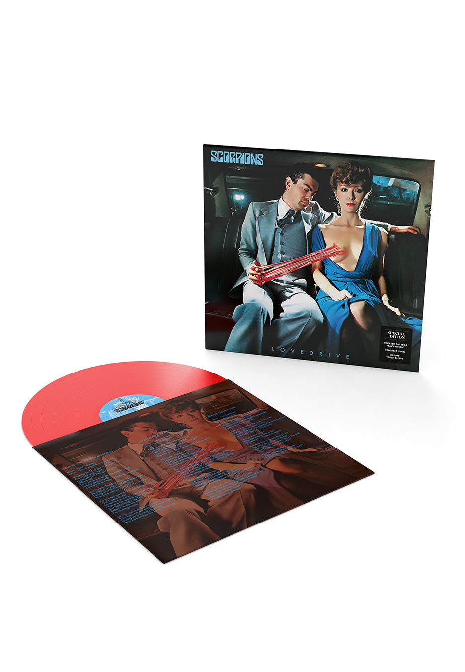 Scorpions - Lovedrive Transparent Red - Colored Vinyl