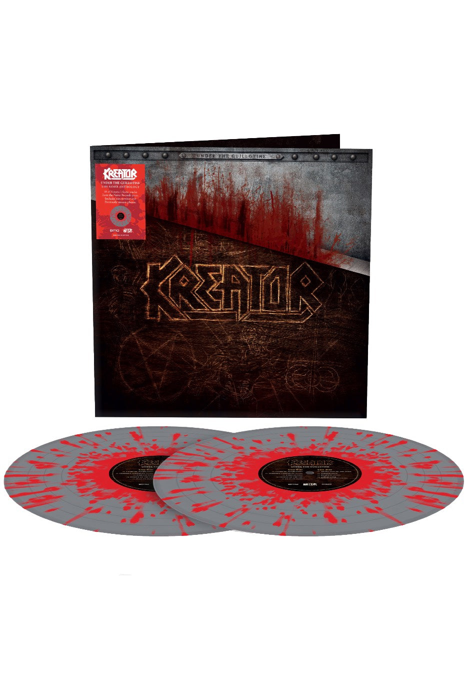 Kreator - Under The Guillotine: The Noise Records Anthology Grey/Red - Splattered 2 Vinyl