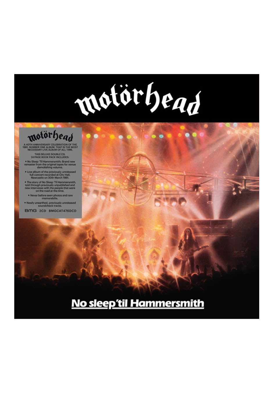 Motörhead - No Sleep 'Til Hammersmith (40th Anniversary Deluxe Edition) - Mediabook 2 CD